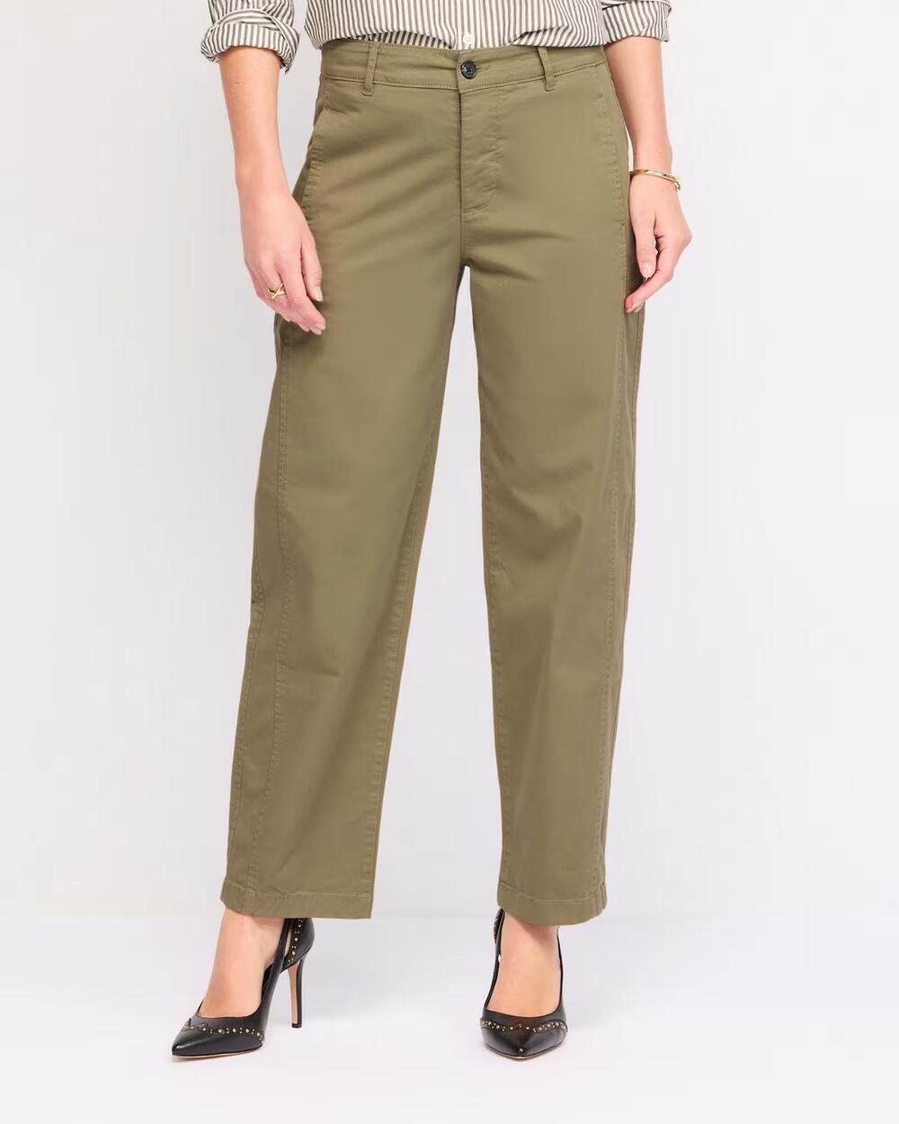 NEW SANCTUARY boyfriend cruiser pant in convert green